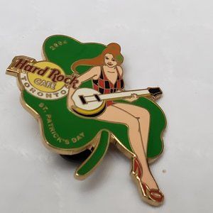 Hard Rock Cafe Toronto St Patrick's Day Pin 2004